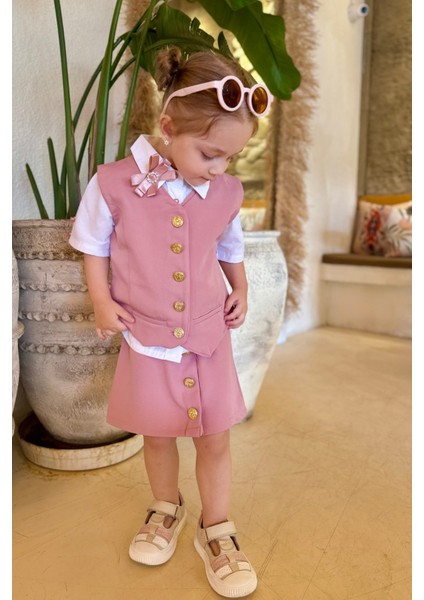 Havana Kız Bebek Hakiki Deri Anatomik Bej Rengi Yazlık Günlük Ayakkabı