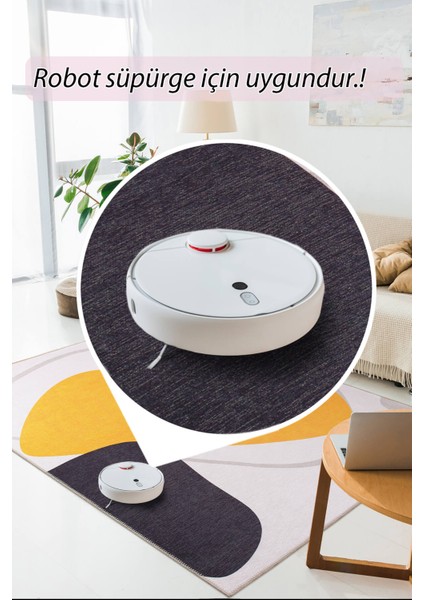 Funk Modern Dokuma Pamuk Polyester Renkli Halı (Al 405) indirimleri