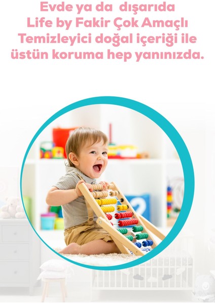 Bitkisel Çok Amaçlı Temizleyici 475 ml – Bebek Yüzeyleri Için Güvenli