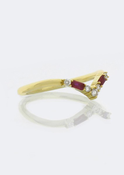 Pırlanta - Yakut Tasarım Yüzük modelleri