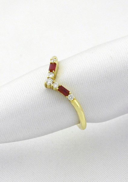 Pırlanta - Yakut Tasarım Yüzük fırsatları