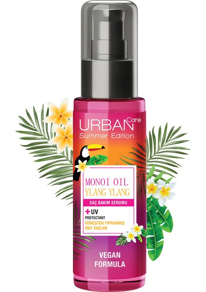 Monoi Oil & Ylang Ylang Güneşten Yıpranmış Mat Saçlara Özel Saç Bakım Serumu 75 ml modelleri