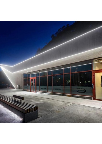 25 Metre Beyaz Işık Neon Led Şerit Dış Mekan Silikonlu Esnek Dekoratif Aydınlatma 220v Fişli Sb-6509 modelleri
