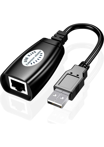 Yeni USB RJ45 Extender RJ45 USB Ek Uzatıcı CAT5E 6 Kablosu Ekleme Extensıon Extender RJ45 USB Uzatma Cat5 RJ45 CAT5E Cat6 Yama Kablosu
