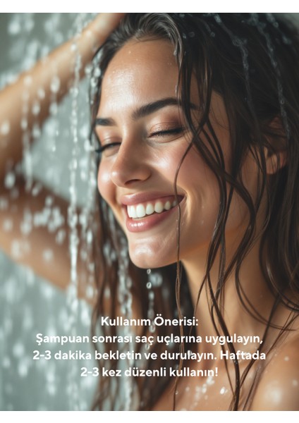 Incelmiş ve Zayıf Saçlar Için Onarıcı Saç Kremi 200ML I Yoğun Nemlendirme ve Onarıcı Bakım