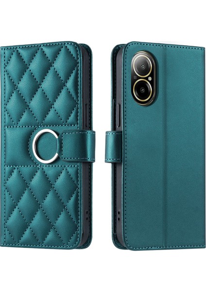 Realme C67 4g Flip Kılıf Manyetik Halka Deri Flip Ince Cüzdan Kılıfı Kart Tutucu ve Uzun Askılı (Yurt Dışından) indirimleri