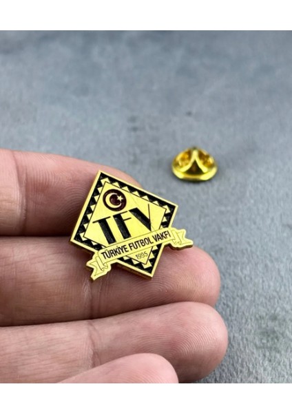Türkiye Futbol Vakfı Rozet ( 925 Ayar Gümüş ) fiyatları