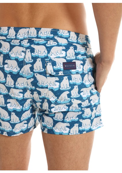 Mavi Erkek Şort Mayo POLAR BEAR
