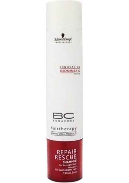 Schwarzkopf Bonacure Repair Rescue - Acil Kurtarma Şampuanı 250 Ml modelleri