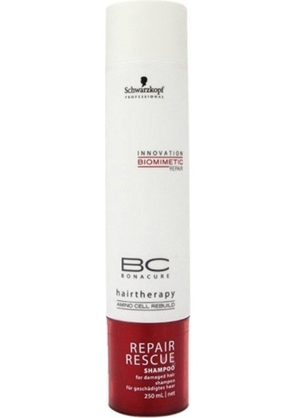 Schwarzkopf Bonacure Repair Rescue - Acil Kurtarma Şampuanı 250 Ml fırsatları