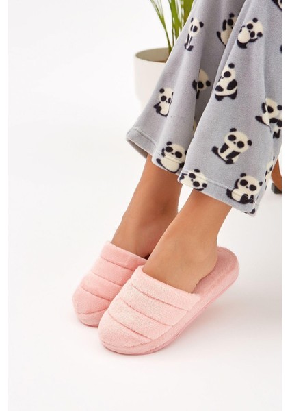 Pudra Önü Kapalı Sessiz Taban Terlik Ev Terliği fiyatları