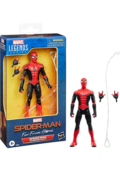 Hasbro Marvel Legends Series Spider-Man (Upgraded Suit) (Spider-Man: Far From Home) Aksiyon Figürü