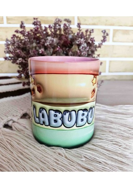 Labubu 2 Baskı Porselen Kupa