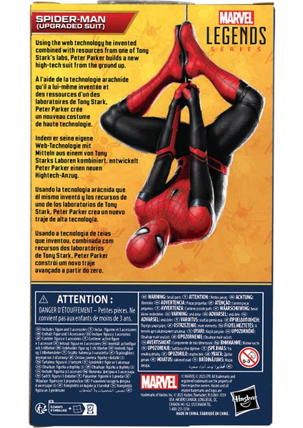 Hasbro Marvel Legends Series Spider-Man (Upgraded Suit) (Spider-Man: Far From Home) Aksiyon Figürü indirimleri