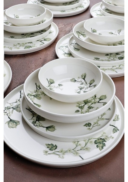 Belleza 24 Parça Porselen Yemek Takımı & Yemek Seti