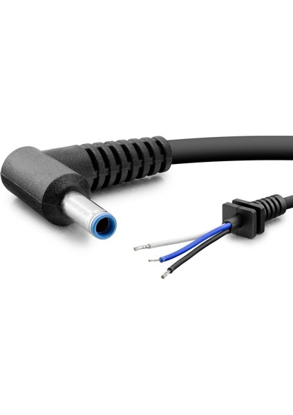 Notebook Adaptör Kablosu 3lü 4.5*3.0 L Tip HP150W 1.2m Siyah HDX5565