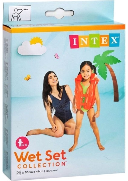 Şişme Can Yeleği Yüzme Can Yeleği Deniz Yeleği Şişme Cankurtaran Yelek Life Vest Emniyet 50X47 Cm. indirimleri