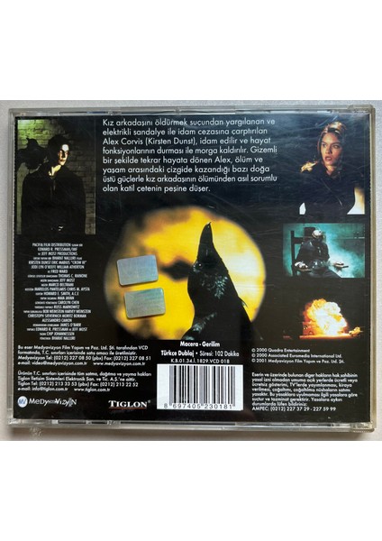 Crow Iıı VCD (Orjnal Dönem Baskı Vcd)