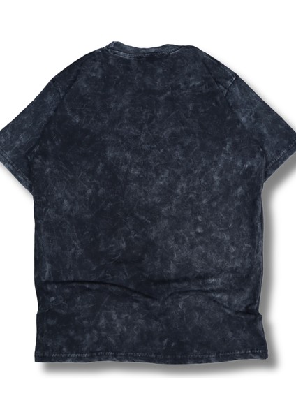 Unisex Alice Cooper Baskılı Yıkamalı Tişört, Oversize Rock-Metal Baskılı Vintage T-Shirt fiyatları