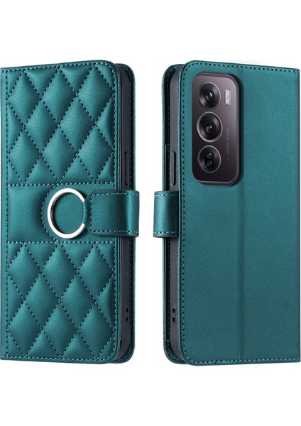 Oppo Reno 12 Pro 5g Flip Kılıf Manyetik Halka Deri Flip Ince Cüzdan Kılıfı Kart Tutucu ve Uzun Askılı (Yurt Dışından) indirimleri