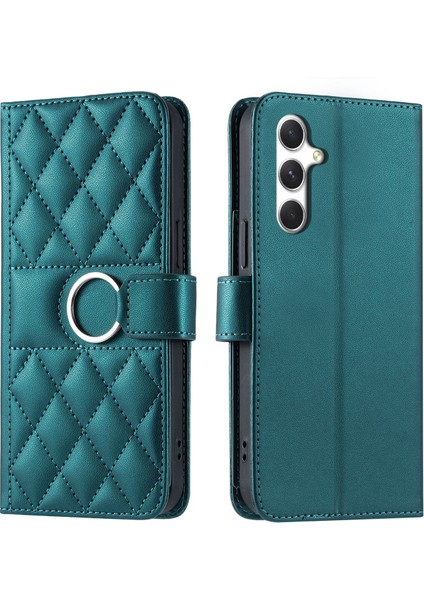 Samsung Galaxy A16 Flip Kılıf Manyetik Halka Deri Flip Ince Cüzdan Kılıfı Kart Tutucu ve Uzun Askılı (Yurt Dışından) indirimleri