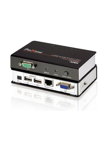 VGA Cat 5 Kvm (Keyboard/video Monitor/mouse) Mesafe Uzatma Cihazı, 150 Metre, USB Konsol, Esd ve Gerilimdeki Ani Yükselmelere Karşı Korumalı&lt;br&gt; usb VGA Cat 5 Kvm Extender (1280 x 1024@150M)