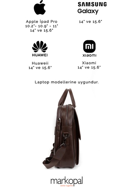 Hakiki Deri Notebook Laptop&evrak Çantası