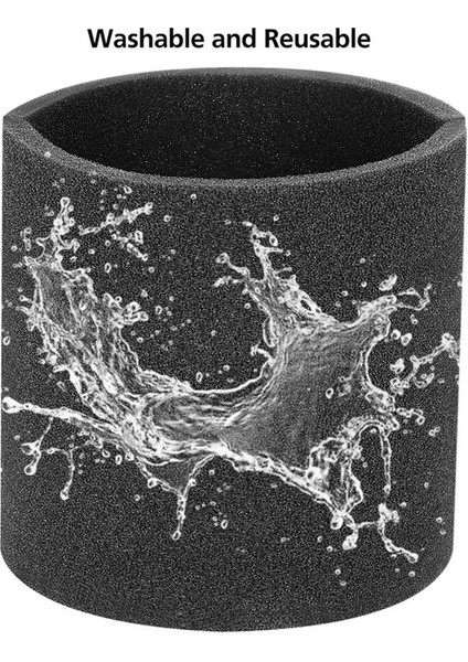 Shop-Vac, Genie ve Vacmaster 90585 9050 Elektrikli Süpürgeler Için Uygun Yıkanabilir ve Tekrar Kullanılabilir Köpük Filtre (Yurt Dışından) fiyatları