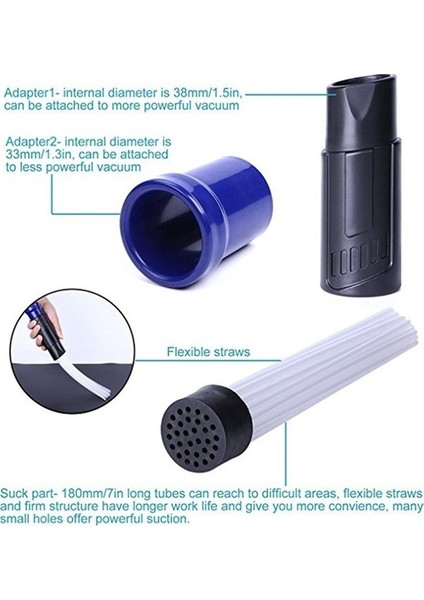Evrensel Elektrikli Süpürge Parçaları Toz Temizleyici Hasır Tüpler Hava Kanalları Klavyeler Için Kir Sökücü Emme Fırçası (Yurt Dışından) fırsatları