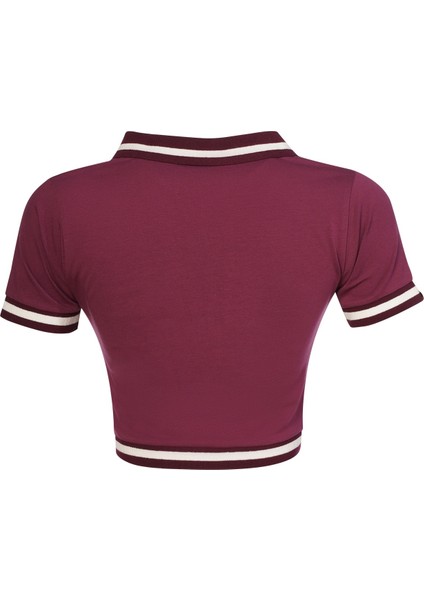 Jamal Crop Kısa Kollu Tişört modelleri