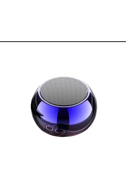 Metal Mini Bluetooth Ses Bombası Mini Boyut Yüksek Ses Performans Ambiyans Renkli Taşınabilir Farklı Renklerde Tws Uyumlu Eşleştirilebilir 2 Cihaz Hoparlör