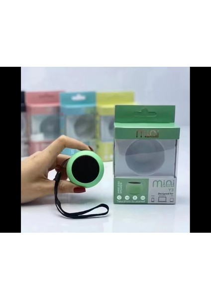 Metal Mini Bluetooth Ses Bombası Mini Boyut Yüksek Ses Performans Ambiyans Renkli Taşınabilir Farklı Renklerde Tws Uyumlu Eşleştirilebilir 2 Cihaz Hoparlör
