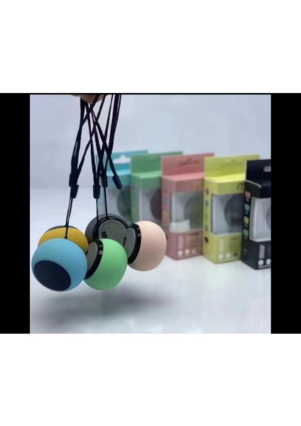 Metal Mini Bluetooth Ses Bombası Mini Boyut Yüksek Ses Performans Ambiyans Renkli Taşınabilir Farklı Renklerde Tws Uyumlu Eşleştirilebilir 2 Cihaz Hoparlör