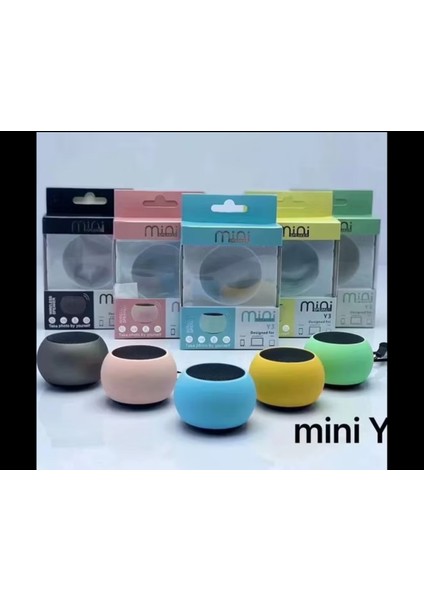 Metal Mini Bluetooth Ses Bombası Mini Boyut Yüksek Ses Performans Ambiyans Renkli Taşınabilir Farklı Renklerde Tws Uyumlu Eşleştirilebilir 2 Cihaz Hoparlör