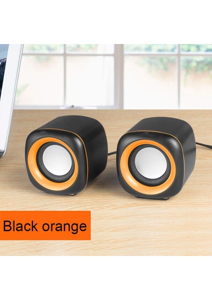 Kablolu USB Multimedya Speaker Mini Hoparlör Bilgisayar Tablet Pc Notebook Uyumlu