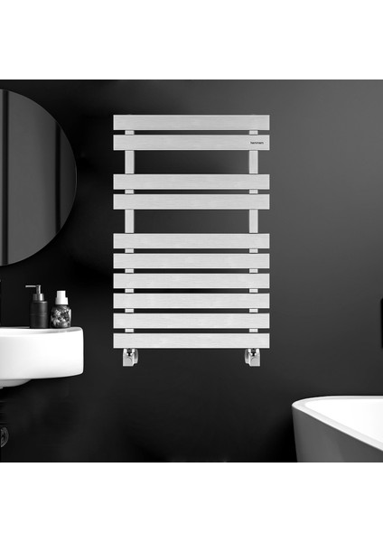 750X500 Troya Fırça Mat Inox Paslanmaz Çelik Havlupan