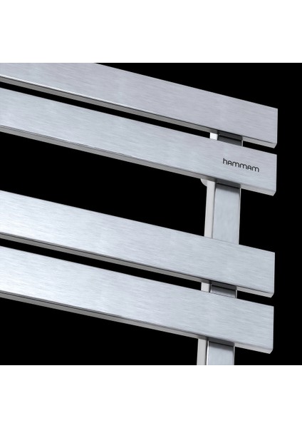 750X500 Troya Fırça Mat Inox Paslanmaz Çelik Havlupan