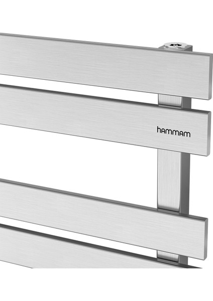 750X500 Troya Fırça Mat Inox Paslanmaz Çelik Havlupan