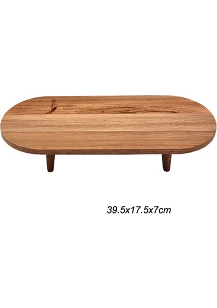 Akasya Ayaklı Oval Büyük Servis - 28439
