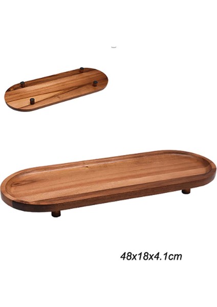 Akasya Oval Sunum Tabağı - 71948