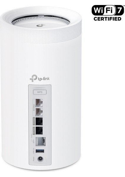 Deco BE85 (1-Pack) | Wi-Fi 7 Mesh Sistemi | BE19000 Mbps | Fiber Uyumlu | Üç Bant | AI-Roaming | 10 Gbps Port | 6 GHz | 200 Cihaz | WPA3 | VPN | Mobil Uygulama ile Kolay Kurulum