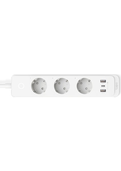 Tapo P300 | 3’lü Wi-Fi Akıllı Priz | 18W Hızlı Şarj | Uzaktan Kontrol | Alexa | Google Home | Apple HomeKit Uyumlu | 1.5m Kablo | Kolay Kurulum