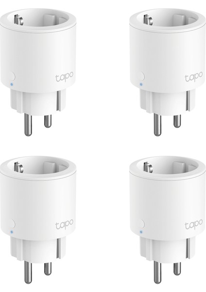 Tapo P115 (4-Pack) | Mini Akıllı Wi-Fi Priz | Enerji İzleme | Uzaktan Kontrol | Alexa ve Google Home Uyumlu | Cihaz Paylaşımı | Kolay Kurulum | Hub Gerektirmez