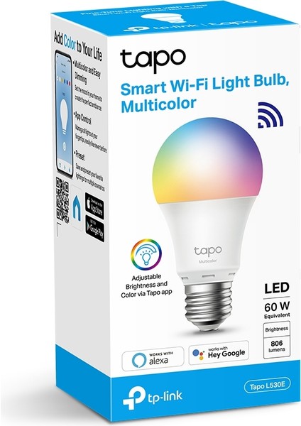 Tapo L530E Akıllı Wi-Fi Led Ampul