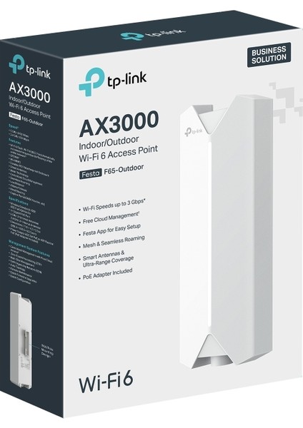 Festa F61-OUTDOOR AX1800MBPS 1 Gigabit Port Dual-Band Wi-Fi 6 Dış Mekan Access Point indirimleri