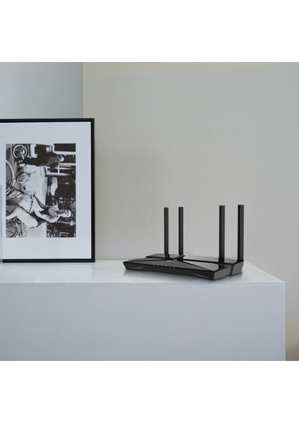 Archer AX23 | Dual-Band Wi-Fi 6 Router | Fiber Destekli | AX1800 Mbps | 4 Gigabit LAN Port | WPA3 | Çift Çekirdekli CPU | Oyun için İdeal | Xbox/PS/Steam/4K