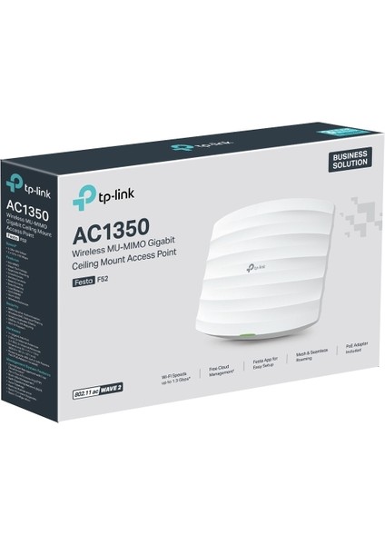 Festa F52 AC1350MBPS 1 Gigabit Port Dual-Band Wi-Fi 5 Tavan Tipi Access Point indirimleri