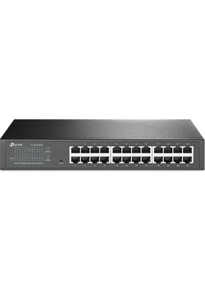 TL-SG1024DE 24 Port 10-100-1000 Mbps Switch Çelik Kasa Easy Smart Rack Mount