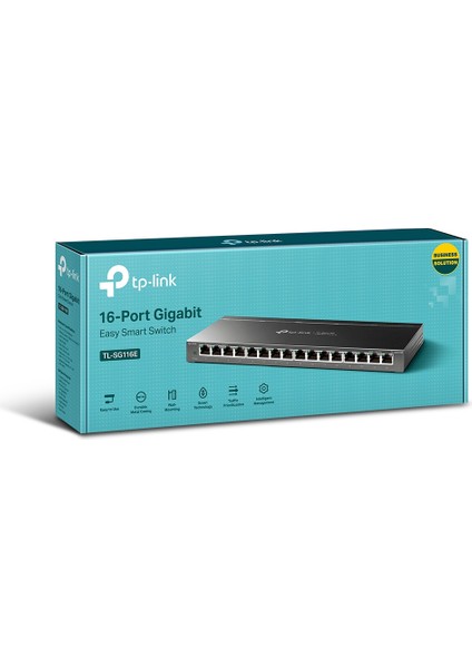 TL-SG116E 16-Port Gigabit Pro Switch