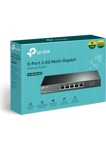 TL-SG105-M2, 5 Port 2.5g Multı Gıgabıt Masaüstü Swıtch fırsatları